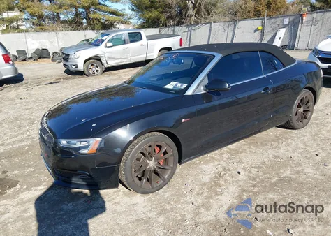 2013 Audi A5 2.0T Premium from USA, damaged, VIN WAULFAFH0DN001217